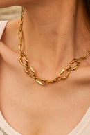 18K Gold-Plated Stainless Steel Necklace