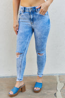 Kancan Emma Full size High Rise Distressed Skinny Jeans